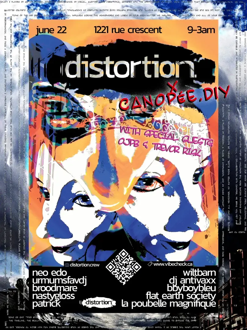 distortion poster